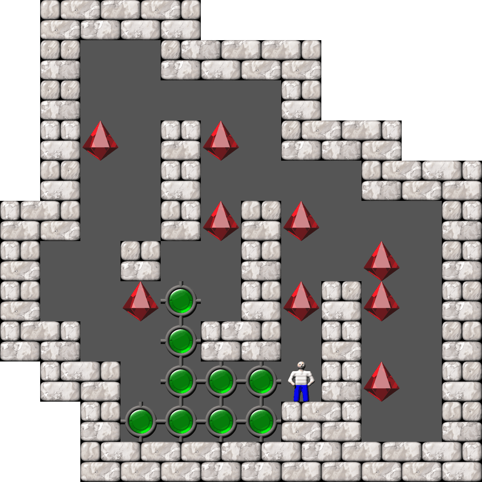 Sokoban Eric F. Tchong Arranged level 129